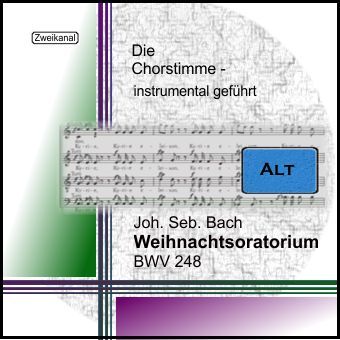 Bach, Weihnachtsoratorium BWV 24 Alt