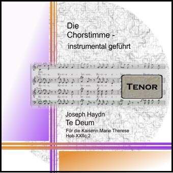 Haydn J., Te Deum HOB XXIIc:2 Tenor