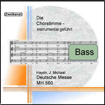 Haydn J.M., Deutsche Messe MH560 Bass
