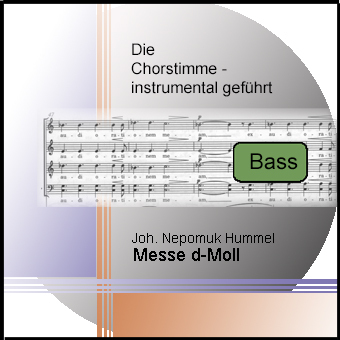 Hummel, Messe d-Moll, Bass
